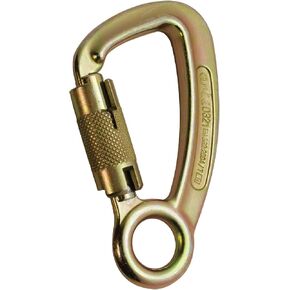 Liberty Steel - Captive Eye Auto Lock Carabiner - Gold