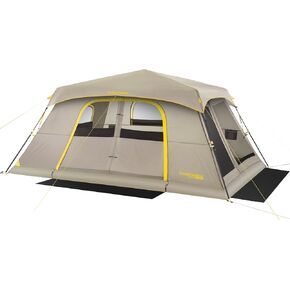 FanttikOutdoor Camping Tent, Lightweight 8/10 Person Instant Cabin Tent Setup in 60 Seconds with Rainfly & Windproof, Portable with Carry Bag for Family Camping & Hiking, Upgraded Ventilation