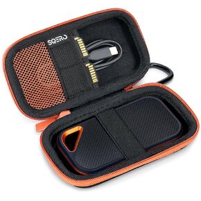 حالة صعبة لـ Sandisk Extreme / Mandisk Pro 1TB 2TB 4TB 500GB / جواز سفر SSD ، حقيبة تغطية تخزين السفر الواقية
