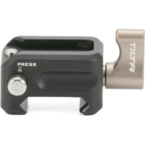 Tilta NATO Clamp to Cold Shoe Adapter – Black | NATO Connection | Cold Shoe | Safety PIN | Adjustable | Lightweight & Durable | TA-NTC-CSA-B