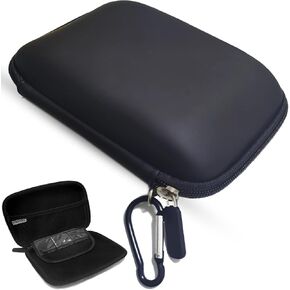 GPS CASE 7 بوصة GPS صلبة تحمل حقيبة واقية مقاومة للصدمة متوافقة مع Garmin DriveSmart 55 61 65 66 76 NUVI 66LM 67LM DEZL OTR 710 700 610 Magellan GPS Navigator (Black)