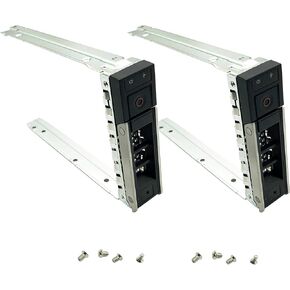 BestParts 2/4-Pack 3.5" Hard Drive Tray HDD SSD Caddy Compatible with Dell PowerEdge G14 G15 G16 Server R760 R6515 R660 R6615 R750 R7515 R650 R550 R450 R350 R740 R740xd R640 R540 R440 T560 T550 (4)