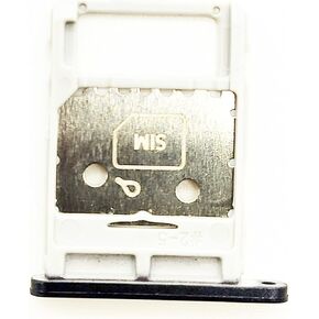Sim Card Holder Slot Tray Module Replacement Compatible with Samsung Galaxy Tab S7 FE T730 (Black)