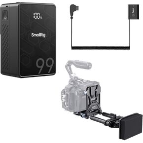SmallRig VB99 SE and V Mount Battery Plate Kit and D-TAP to NP-FZ100 Dummy Battery