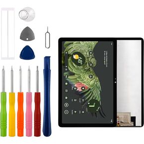 New 10.95" LCD Display for Google Pixel Tablet 2023 LCD Display Touchscreen Digitizer Assembly with Repair Tools Kit