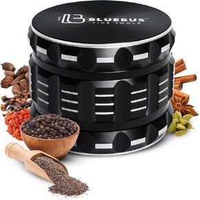 Blue Bus GA Grinder 3.5-Inch (Black)