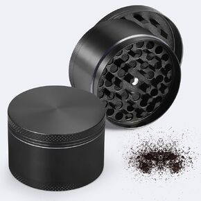 2 Pack Grinder 2.5" Grinder Spice Grinder (Gold)