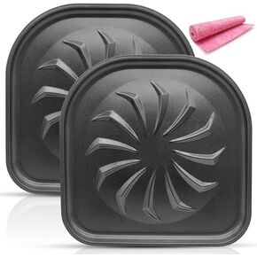 2 PCS Air Fryer Drip Tray, Air Fryer Replacement Parts Accessories for Vortex Air Fryer Pro Air Fryer, Vortex Air Fryer Pro Plus, Non-Stick Drip Pan, Dishwasher Safe