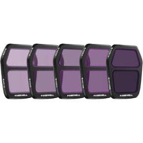 Freewell Air 3S Split ND/PL Filter 5-Pack -ND4PL/ND8PL, ND8PL/ND16PL, ND16PL/ND32PL, ND32PL/ND64PL, ND1000