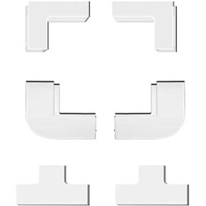 Delamu 157in Medium Cord Hider for 2-3 Wires & Additional Connector Kit