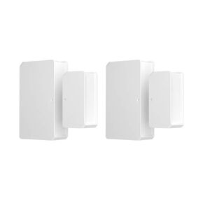 Sonoff SNZB-04 Zigbee Wireless Door and Window Sensor 2-pack ، إنذار اللصوص لأمن المنزل ، متوافق مع Alexa Google Home ، Sonoff Zigbee Bridge مطلوب