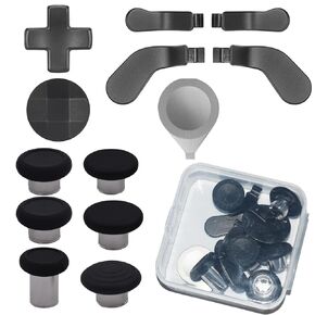 13 in 1 Elite Controller Paddles for Xbox Elite Series 2 Core Controllers Component Set with 6 Metal Thumbsticks & Tool, 2 D-Pads, 4 Paddles for Xbox Elite Series 2 (Blue)