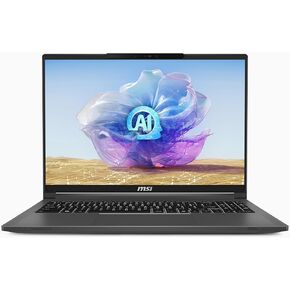 MSI Creator A16 AI+ (2024) 16 "QHD+ 240Hz الكمبيوتر المحمول: AMD RYZEN AI 9-365 ، NVIDIA RTX 4060 ، 32GB LPDDR5X ، 1TB NVME SSD ، WIFI 7 ، ربح 11 منزلًا: LUNAR GRAY A3HVFG-038US in Kuwait