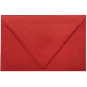 LUXPaper A9 Contour Flap Invitation Envelopes | 5 3/4" x 8 3/4" | Midnight Black | 80lb. Text | 50 Qty