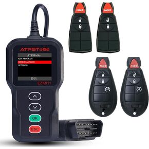 DIY Key Fob Replacement fits for Dodge RAM 2009-2012/Grand Caravan 2008-2020/Chrylser Town Country 2008-2016/Jeep Grand Cherokee 2008-2013/Keyless Entry FCC ID: M3N5WY783X IYZ-C01C 3/4Btn