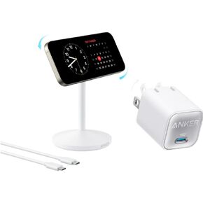 Anker 30W GaN Charger with MagGo Charging Station