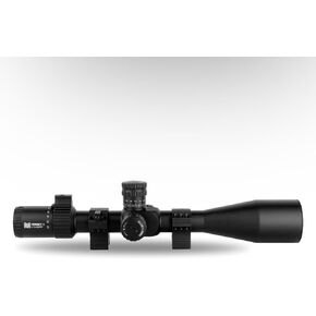 Monstrum Hornet II 6-24x50 نطاق بندقية FFP | يتضمن صفر توقف ، ومستوى النطاق ، و sunshade القابلة للفصل
