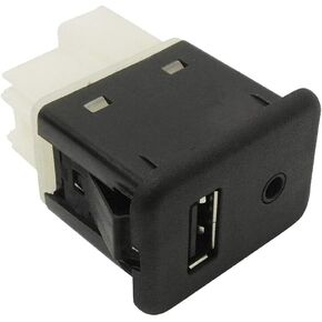 Car Center Console USB Power Outlet,Car AUX USB Port Socket 25832462 20870101 Fit forAllure 2010-2013,Camaro 2010-2015,Corvette 2011-2013,Sonic2012-2014