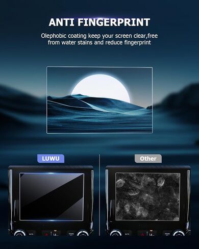 LUWU 2025 RAM 1500 Screen Protector for 2025 RAM 1500 Accessories 2025 RAM 1500 Laramie/Rebel/Limited/Limited Longhorn/Tungsten 10.25" Passenger-side Touchscreen Display Nano Plastic Touch Screen 2PCS in Saudi Arabia
