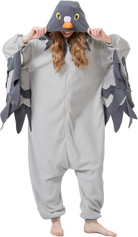Adult Pigeon Onesie Costume Pajamas,animal birds Onesie Pajamas,Christmas Halloween Pigeon Onesie Pajamas in Saudi Arabia