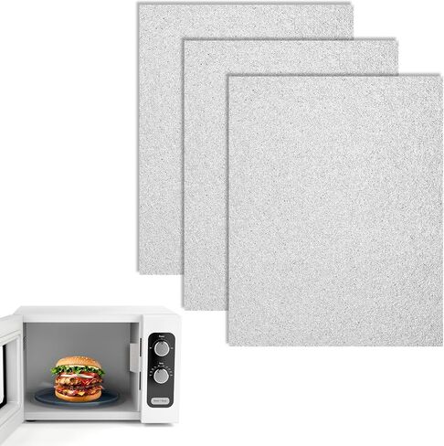 simarro 3 PCS Waveguide Cover Mica Plates Sheets Replacement, Universal Mica Sheet for Microwave Free Cutting According Required Size for Compatible with microwaves Repairing Part(150 X 120mm)(3pcs) in Saudi Arabia