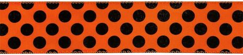 متجر المصمم Halloween Wired Edge Ribbon 2.5 "× 10 ياردة لصياغة DIY ، ديكور المنزل (Spider Web- Black-White) WR 63-5113 Web Black Spider على شريط الساتان الأبيض in Kuwait