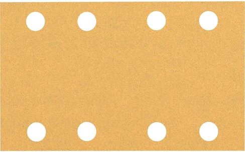 Bosch Professional 10x Expert C470 Sandpaper (for Hardwood, Paint on Wood, 80x133 mm, Grit 400, Accessories Orbital Sander) in Saudi Arabia