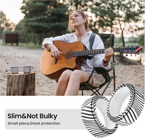 BabyValley Silicone Ring Cover Compatible with Oura Ring/Galaxy Ring,Soft Silicone Cover Replacement Shell Bumper Protective Case for Oura/Galaxy Ring Accessories (Leopard&Leopard, S（6/7/8/9/10）) in Saudi Arabia