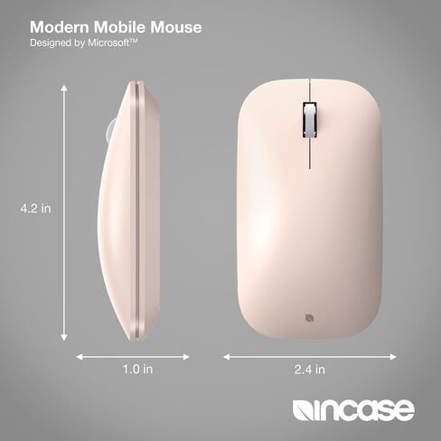 Incase الفأرة المحمولة الحديثة من تصميم Microsoft، Wireless، Sandstone in Kuwait
