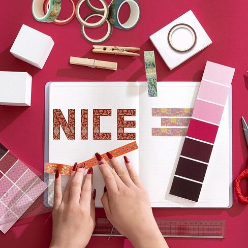 20 Rolls St. Patrick's Day Washi Tape Green Washi Masking Tape Lucky Plaids Paper Sticker Tape for Irish Party Decorative Tape for Journaling, Scrapbook, Gift Packing, DIY Craft in Kuwait