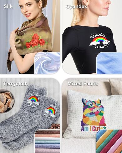 A3+ DTF Transfer Film, 13" x 19" Double Sided Matte PreTreat Heat Transfer PET Sheets for DTF Inkjet Printer, DTF Paper Direct Print on T-Shirts Textile, Hot & Cold Peel, 120 Sheets in Saudi Arabia