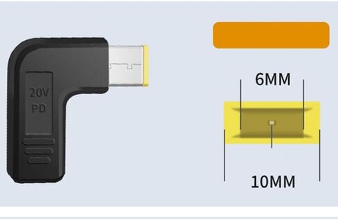 DC Barrel Adapter 100W 5.5x2.1mm to USB C ، 5.5x2.1mm Adapter Adapter Adapter Support 5V 12V 19V 20V Made for LED ، مروحة صغيرة ، شمسية قابلة للطي ، أجهزة الكمبيوتر المحمولة المحمولة in Kuwait