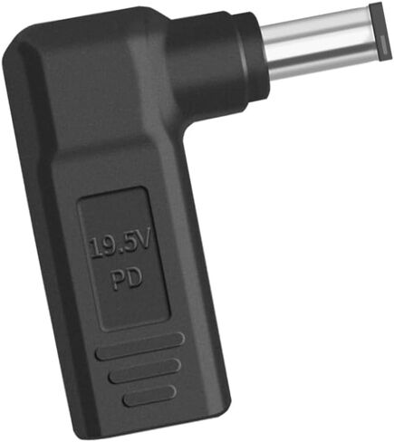 DC Barrel Adapter 100W 5.5x2.1mm to USB C ، 5.5x2.1mm Adapter Adapter Adapter Support 5V 12V 19V 20V Made for LED ، مروحة صغيرة ، شمسية قابلة للطي ، أجهزة الكمبيوتر المحمولة المحمولة in Kuwait