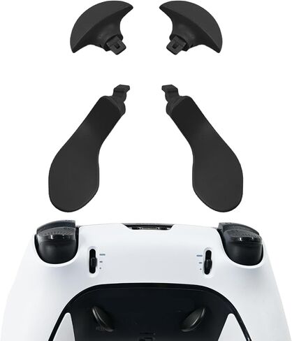 4 Pcs Edge Controller Back Paddles for PS5 DualSense Edge Controller, Paddles Replacement Compatible with PS5 Edge Controller, Metal Paddles for PS5 DualSense Controller (Silver) in Kuwait