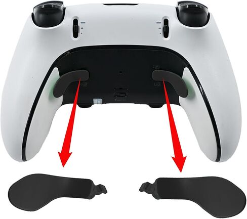 4 Pcs Edge Controller Back Paddles for PS5 DualSense Edge Controller, Paddles Replacement Compatible with PS5 Edge Controller, Metal Paddles for PS5 DualSense Controller (Silver) in Kuwait