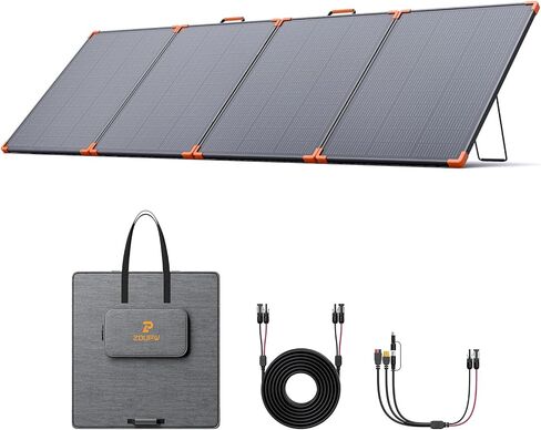 N-Type 16BB 450 Watt Portable Solar Panel,450W 38V Foldable Solar Panel for Power Station with 25% High Efficiency,IP68 Waterproof 4 Adjustable Kickstands for RV Camping Hurricane Blackout in Kuwait