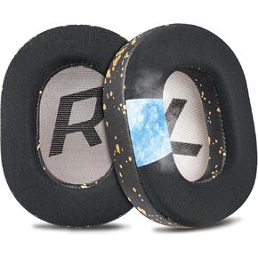 SOULWIT Earpads Replacement for Plantronics BackBeat Pro 2, Voyager 8200 UC Headphones, Ear Pads Cushions with High-Density Noise Isolation Foam-CG Black