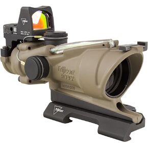 Trijicon 4x32mm ACOG Dual Illumination Green Crosshair Reticle Flat Dark Earth Optics