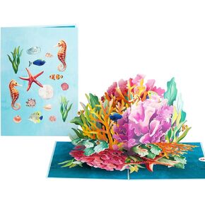 Lovepop Koi Fish and Lotus Pond Pop-Up Card