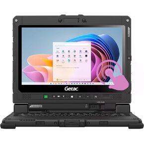 Getac K120 Rugged 2 in 1 12.5" FHD Laptop Computer, Intel Core i5-8250U, 16GB DDR4 RAM, 256GB SSD, Touchscreen, Backlit Keyboard, HDMI, Windows 11 Pro (Renewed)