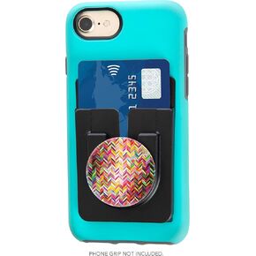 Phone Credit Card Holder –Phone Wallet Stick On – Phone Back Pocket – StickOn Wallet Cellphone – Phone ID Wallet – iPhone Cardholder – Cell Phone with Wallet Case