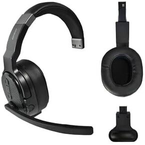 Falconeye Electronics Patriot Bluetooth القابلة للتحويل على رأس رأس إلغاء الضوضاء من الرأس أو المدى المزدوج
