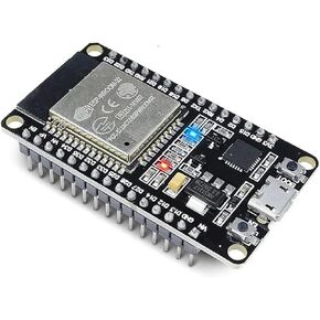 6-Pack ESP-WROOM-32 Development Board, Aideepen ESP32S Esp32 Development Board 2.4GHz Dual-Core Compatible with Arduin0, Nodemcu,and MicroPython (30PIN Micro USB)
