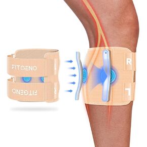 Fit Geno Sciatica Pain Relief Devices: Upgraded ReActive Plus Sciatica Pain Relief Brace – Sciatic Nerve Brace with Dual Pressure Pads Targeted Compression for Maximum Relief - Unisex