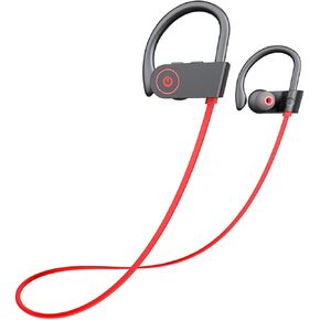 Otium Bluetooth Headphones Wireless Headphones IPX7 Waterproof Headphones 15 Hour Playtime Wireless Earbuds with Mic Stereo Sweatproof in-Ear Headphones Gym Running Workout Sound Isolation Headsets