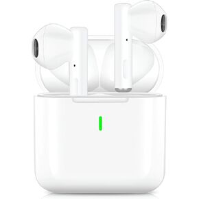 Wireless Earbuds,Bluetooth 5.3 Headphones with 4 ENC Noise Cancelling Mic,HiFi Stereo Deep Bass in-Ear Earphones,40H Playtime Wireless Ear Buds,IPX8 Waterproof Bluetooth Earbuds for iPhone/Android