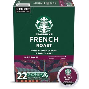 Starbucks K-Cup Coffee Pods ، Dark Roast Coffee ، Sumatra for Keurig Brewers ، 100 ٪ Arabica ، 4 صناديق (إجمالي 96 قرون)