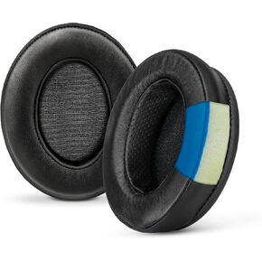 Sheepskin Gel Earpads for HyperX Cloud 1, 2 Wireless, Core, Flight S, Alpha S Headsets & More, Soft Leather, Cooling Gel, Extra Comfort, Durable & Long Lasting by Brainwavz