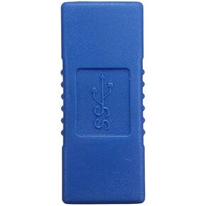 USB 3.0 من النوع A أنثى إلى محول الإناث موصل تغيير الجنسين USB3.0 محول التمديد F/F -
