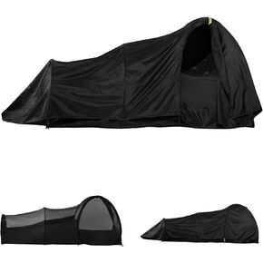 One Person Tent, Pop Up Bivy Tent for 1 Person, Ultralight Bivvy Cover for Camping, Backpacking & Trekking, Backpacking Cover with Rainfly, Rainproof & Waterproof